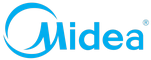 Логотип фирмы Midea в Арсеньеве