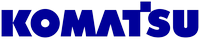 Логотип фирмы Komatsu в Арсеньеве